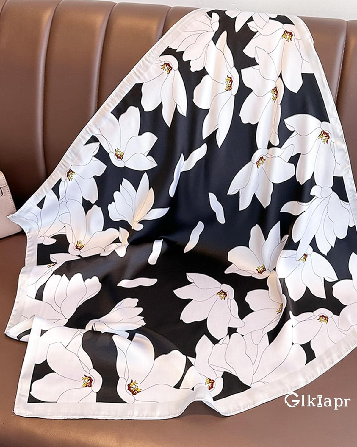 Satin Bandana Headscarf for Women Silky Hair Scarves for Fashion Lightweight - Image 5