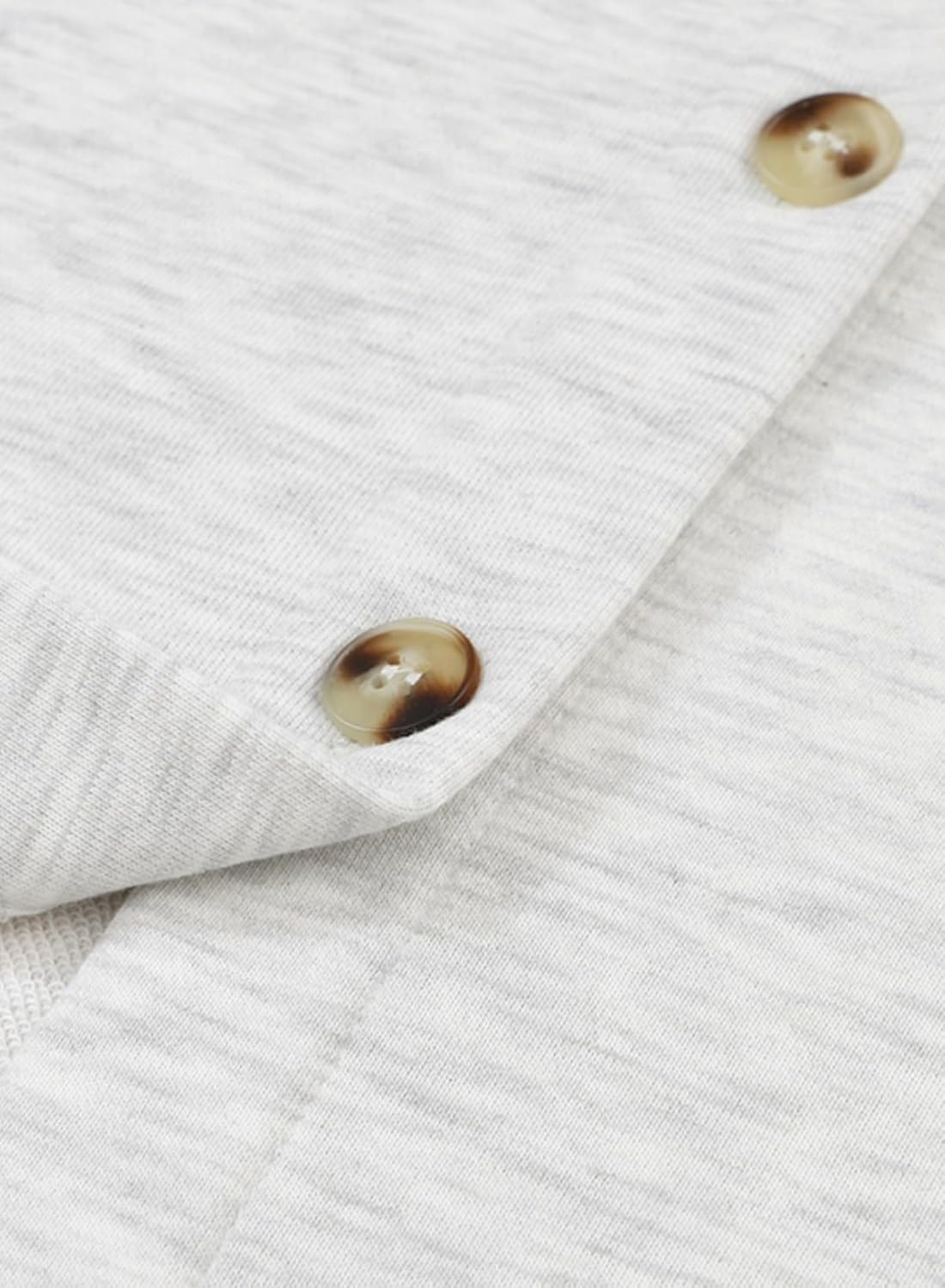 SHEWIN Women Oversized Hooded Sweatshirt Loose Fit Casual Button Hoodies with Pocket 2026 - Image 9