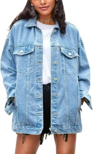 Omoone Women’s Oversized Mid ...