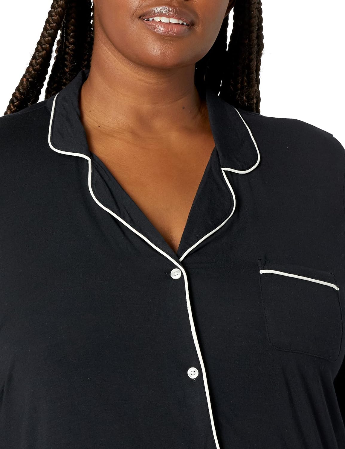 Amazon Essentials Women's Piped Nightshirt (Available in Plus Size) - Image 3