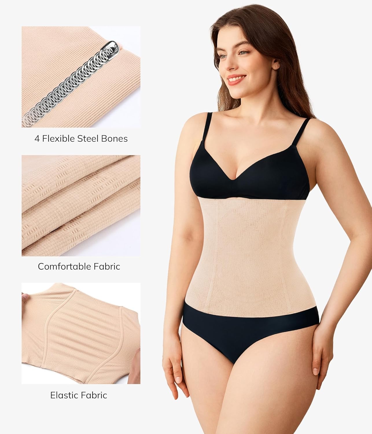 LODAY 2 in 1 Postpartum Recovery Belt,Body Wraps Works for Tighten Loose Skin - Image 5