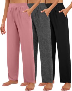Huukeay 3 Pack Women’s Lounge...
