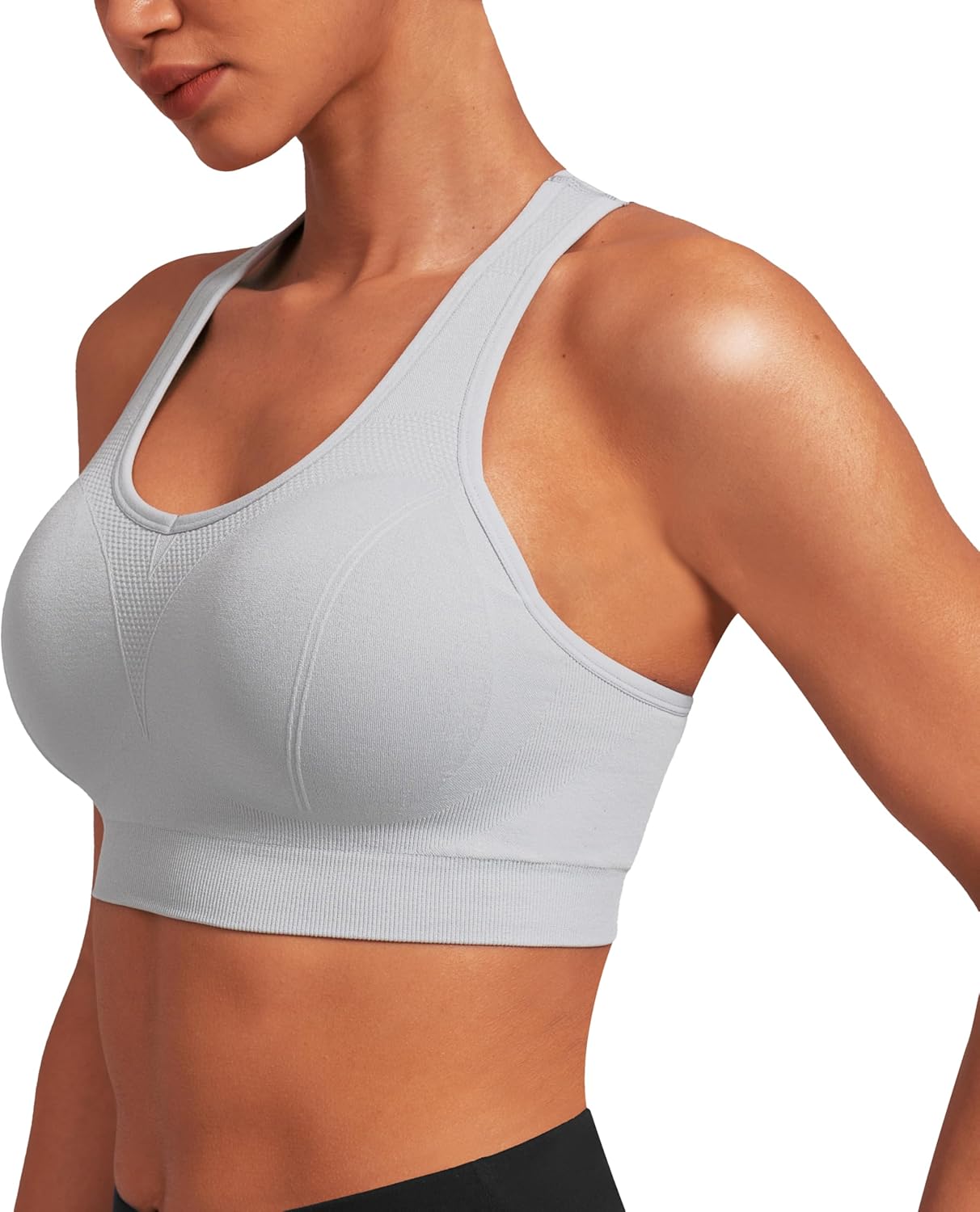 MIRITY Women Racerback Sports Bras - High Impact Workout Gym Activewear Bra - Image 3