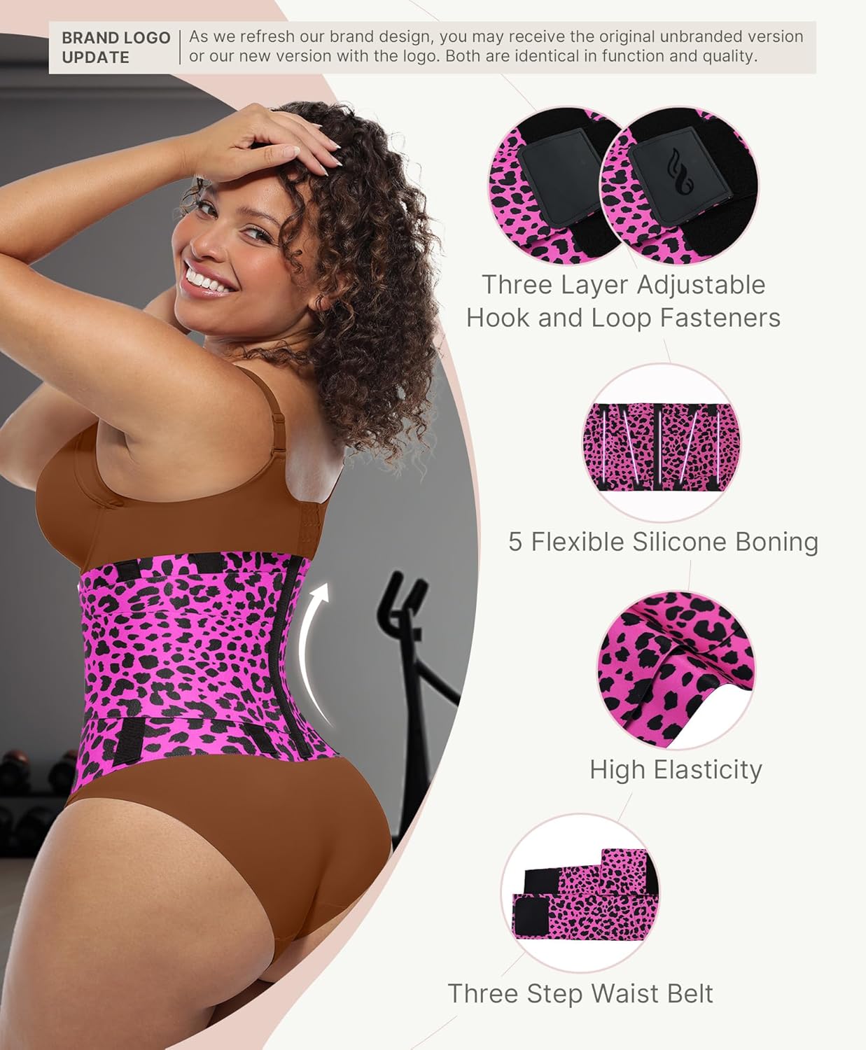 FeelinGirl Waist Trainer Belt Waist Cincher Trimmer Ab Belt Tummy Control Body Shaper with Triple Wrap Women and Men - Image 2