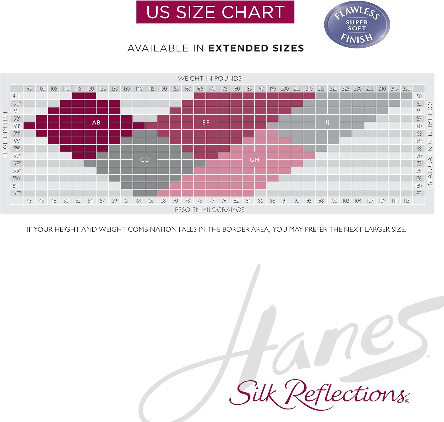 Hanes Silk Reflections Pantyhose Silky Sheer- Control Top- Reinforced Toe - Image 6