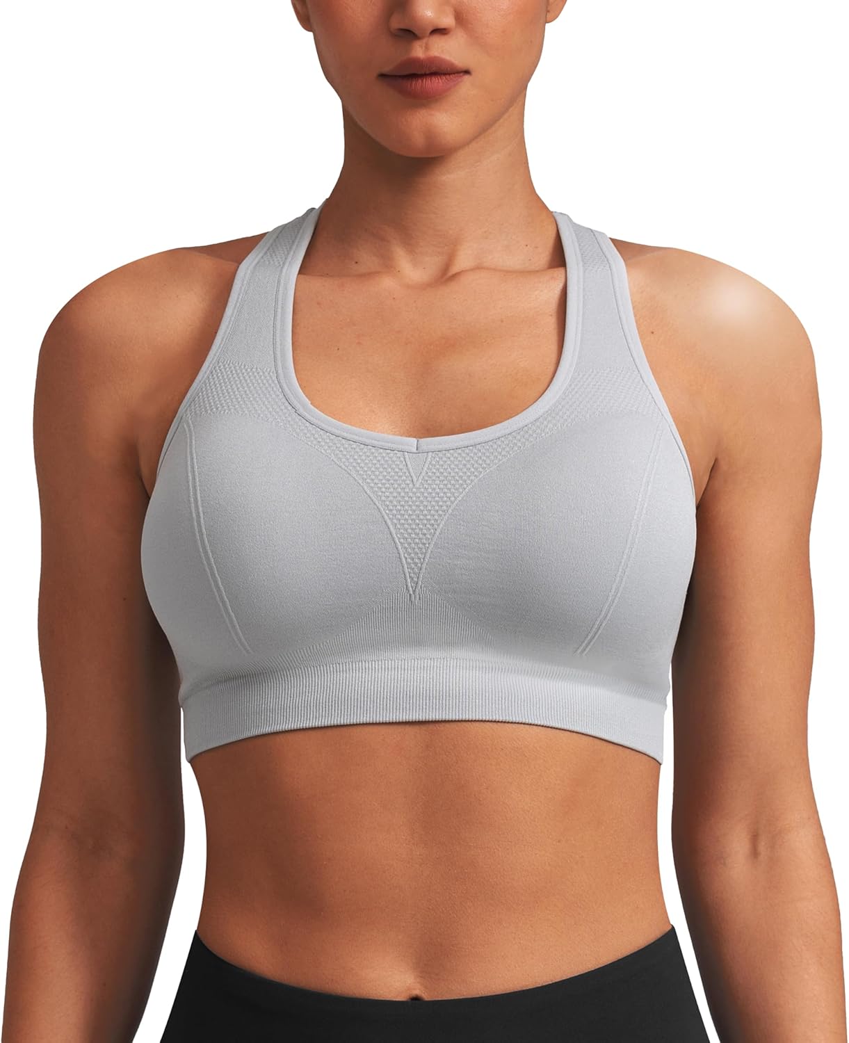 MIRITY Women Racerback Sports Bras - High Impact Workout Gym Activewear Bra - Image 2