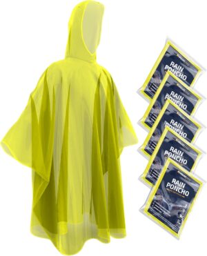 Hagon PRO Disposable Rain Ponchos f...