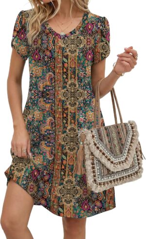 Zeagoo Summer Dresses for Women Cas...