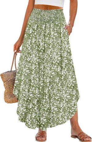 ANRABESS Women’s Maxi Skirts ...