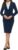 Allegra K Women’s 2 Piece Suit Skirt Set Business Casual Outfits Long Sleeve Blazer and Pencil Skirt