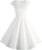 Ellames Women’s 1950s Retro Vintage Dresses Elegant 2026 Cocktail Party Dress Cap Sleeve Dress with Pocket