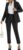 Kelyaa Women’s 2 Piece Suit Set Business Casual Slim Fit One Button Blazer and Pant Suit for Office Work Professional Outfits