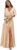 OFEECHUN Women’s V Neck Satin Bridesmaid Dresses with Sleeves Slit A Line Long Formal Dress Party Gowns
