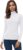 Women Long Sleeve Turtleneck Slim Fitted Based Layer Lightweight Active Shirt Pullover Tops