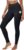 IUGA Leggings with Pockets for Women High Waisted Yoga Pants Women Tummy Control Workout Compression Running Leggings