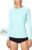 IUGA Rash Guard for Women UPF 50+ SPF UV Protection Long Sleeve Workout Tops with Pockets Dry Fit Hiking Swim Shirt