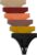 GRANKEE Women’s High Waisted Breathable Seamless Thong Panties,No Show Workout Underwear,Comfortable Cotton Crotch,6 Pack