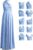 72styles Infinity Dress with Bandeau, Convertible Bridesmaid Dress, Long, Plus Size, Multi-Way Dress, Twist Wrap Dress