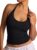 REORIA Women’s Tie Halter Tops Backless Scoop Neck Double Lined Basic Summer Outfits 2026