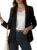 Kelyaa Womens One Button Blazer Casual Open Front Long Sleeve Suit Jackets Business Work Office Blazers