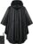 PTEROMY Hooded Rain Poncho for Adult with Pocket and Zipper, Waterproof Lightweight Raincoat for Men and Women