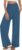 Women Wide Leg Casual Pants High Waist Palazzo Pants Summer Lounge Trousers with Pockets