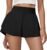 FireSwan Running Shorts for Women 2 in 1 High Waisted Quick Dry Butterfly Flowy Athletic Gym Yoga with Pockets