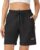 Gopune Women’s 8″ Hiking Shorts Lightweight Quick Dry Athletic Running Summer Shorts Water Resistant Zipper Pockets