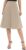 Urban CoCo Women’s A-Line Elastic High Waist Flare Work Midi Knee Length Stretchy Skirt