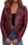 Women Leather Jacket Faux Cropped Coat Cute Short Zip Up for Casual Rock Concert Game Day Edgy Vintage Outfit