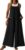 Lepunuo Womens Casual Jumpsuits Summer Boho Wide Leg Rompers Sleeveless Overalls Pleated Jumpers with Pockets