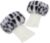 LA CARRIE Women Faux Fur Plush Leg Warmers Short Furry Fuzzy Leg Cuffs Girls Winter Knitted Boot