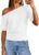 MEROKEETY Women’s Off The Shoulder Short Sleeve Tops 2026 Summer Casual Going Out Trendy Y2k T Shirts