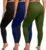 VALANDY Creamlush 3 Pack Plus Size Leggings for Women-High Waisted Soft Stretchy Yoga Pants,L-5XL
