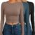 AUTOMET 3 Pack Womens Long Sleeve Shirts Y2K Going Out Crop Tops Cute Basic Slim Fitted Fall Fashion Outfits 2026 Clothes
