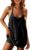 Faleave Women’s Summer Sleeveless Mini Dress Athletic Dress Spaghetti Strap Short Tennis Dress with Pockets