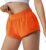 Aurefin Running Shorts for Women,Quick Dry Athletic Sports Shorts Lightweight Active Workout Gym Shorts with Zip Pocket