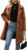 Bankeng Women Winter Wool Blend Camel Mid-Long Coat Notch Double-Breasted Lapel Jacket Outwear