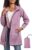SaphiRose Women’s Long Packable Raincoat Waterproof Rain Jacket Lightweight Outdoor Windbreaker with Hood