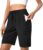 Hugut Women’s Lightweight Hiking Cargo Shorts Quick Dry Athletic Shorts Camping Travel Golf Zipper Pockets Water Resistant