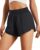 Women’s 3″ Athletic Running Shorts High Waisted Quick Dry Lightweight Dolphin Shorts for Workout Gym with Liner