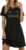 Ekouaer Womens Nightgown Short Sleeve Night Dress Printed Sleepwear Soft Sleep Shirt S-3XL