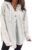 SHEWIN Women Oversized Hooded Sweatshirt Loose Fit Casual Button Hoodies with Pocket 2026