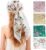 Ciormis 35″ Silk Head Scarf for Women, 4 Pcs Satin Hair Scarf Square Silk Bandana Top Neck Scarves Hair Wraps for Sleeping