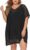 Chalier Womens Swimsuit Coverup Crochet Bathing Suit Cover Up, Plus Size Beach Cover Ups Hollow Out Bikini Dress