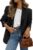 PRETTYGARDEN 2026 Blazers for Women Business Casual Long Sleeve Lapel Open Front Suit Jacket Work Blazer with Pockets