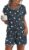 Ekouaer Womens Pajama Sets 2 Piece Soft Short Sleeve Top and Shorts Sleepwear Round Neck Pjs Lounge Set with Pockets