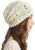 ZLYC Women Cotton Crochet Slouchy Beanie Hat Handmade Knit Summer Skull Cap